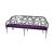 Reflection Sofa Butterfly Silver - Eggplant Velvet