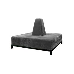 Banquette Square Silver