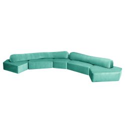 Enzo Sofa - Tiffany Blue