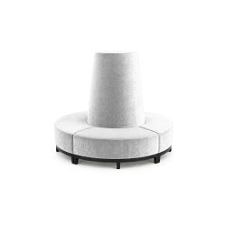 Velvet Banquette White