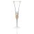 Champagne Flute Rhinestone Gold Rim (Rack of 25) Champagne Flute Rhinestone Gold Rim (Rack of 25)