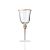 Wine Glass Rhinestone Gold Rim (Rack of 16) Wine Glass Rhinestone Gold Rim (Rack of 16)