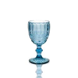 Bella Blue Wine Glass (25 Racks) 8 oz