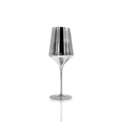 Reflection Wine Glass Smoke Silver (25 Racks)
