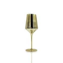 Reflection Wine Glass Gold (25 Racks)