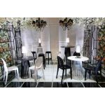 Bohemian Highboy Table Black