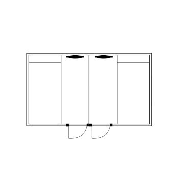 Luxury Portable Restroom (Bunk Bed)