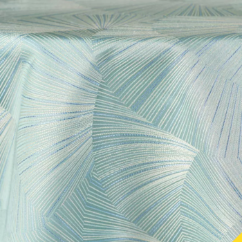 Abanico - Ice Blue - 108" Round