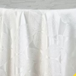 Fiola - White - 108" Round