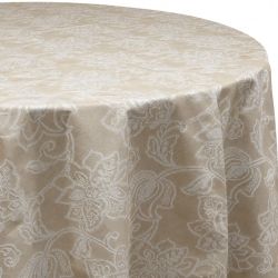 Milos - Latte - 108" Round