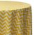 Chevron Yellow - 108" Round