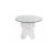 Crystal Dining Table 36” Round Glass Top