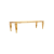 Reflection Dining Table Gold 48x96