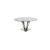 Diamond Dining Table Silver Round 48”