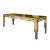 Reflection Dining Table ArtDeco (Gold) 30x96