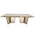 Azzurra Reflection Dining Table Frame Gold (Acrylic Top)