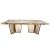 Naples Reflection Dining Table Frame Gold (Acrylic Top)