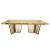 Varona Reflection Dining Table Frame Gold (Acrylic Gold Top)