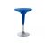 Contemporary Cocktail Table Scoop Blue (Adjustable)