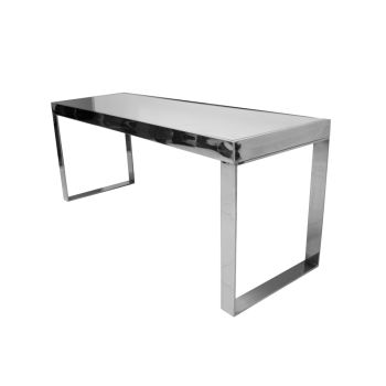Reflection Highboy Table U Shape Silver