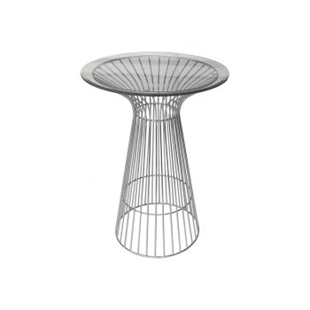 Wire Highboy (Silver)