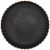Petal Black Dinner Plate Petal Black Dinner Plate
