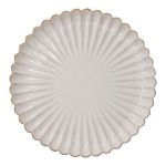 Petal Charger Plate Bone