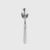 Glitter Clear Handle Dinner Spoon Silver Set 10 Glitter Clear Handle Dinner Spoon Silver Set 10