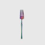 Timeless Flatware Dessert Fork Rainbow Set 10