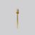 Urban Flatware Dessert Fork Gold Set 10 Urban Flatware Dessert Fork Gold Set 10