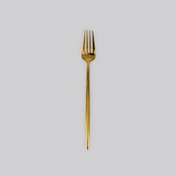 Urban Flatware Dinner Fork Gold Set 10