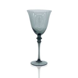 Water Black Tinted Goblet (Rack 16)