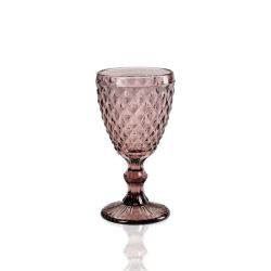 Capri Wine Glass (Plum) (25 Rack)