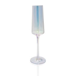 Iridescent Champagne Goblet (Rack 36)
