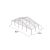 Heavy Duty Structure 82'x33' Silver Frame Clear Top