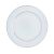Silver Rim Dinner Plate 10" Silver Rim Dinner Plate 10"