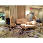 Vintage Chaise Lounge (Left) (Taupe)