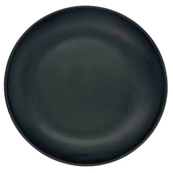 Melamine Charger Plate (Matte Black)