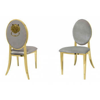 Lion Chair (Gold-Silver)