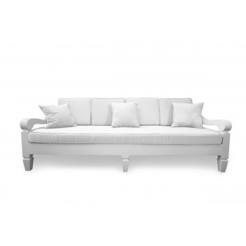 Maze Sofa 8' (White)