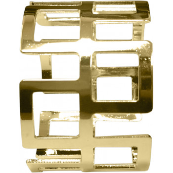 Napkin Ring Cubes (Gold)