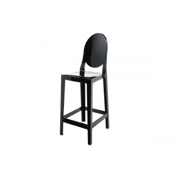 Ghost Barstool With Back