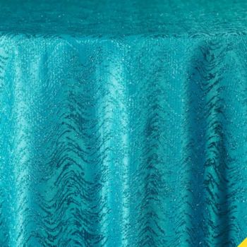 Shalimar Teal - 108" Round