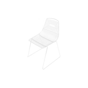 Wire Chair White