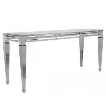 Reflection HighBoy Table Silver 48" x 96" Stainless Steel Top