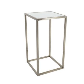 Splendor Highboy Table (Silver)