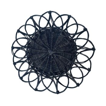 Provence Charger Plate (Black)
