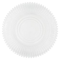 Rainbow Charger Plate (Clear)
