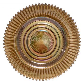 Rainbow Charger Plate (Gold)