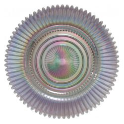 Rainbow Charger Plate (Silver)